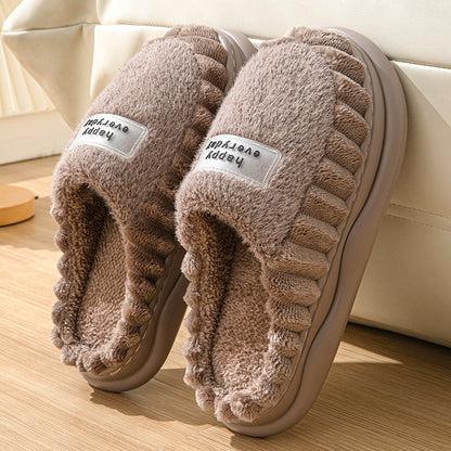 Patchwork Home Slippers Thick-soled EVA