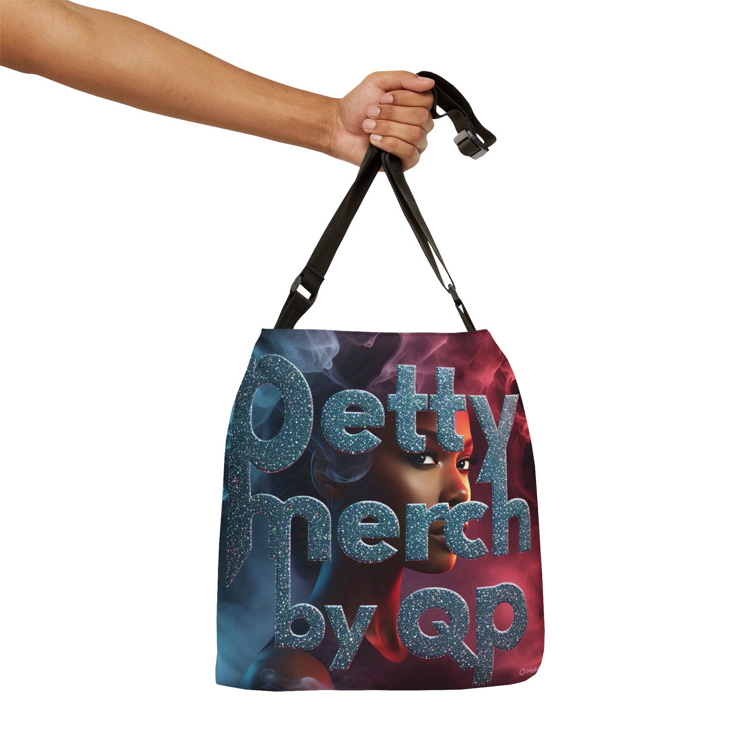 Stylish Adjustable Tote Bag for Everyday Use, Fashion Tote, Gift for Her, Eco-Friendly Bag, Custom Print Tote