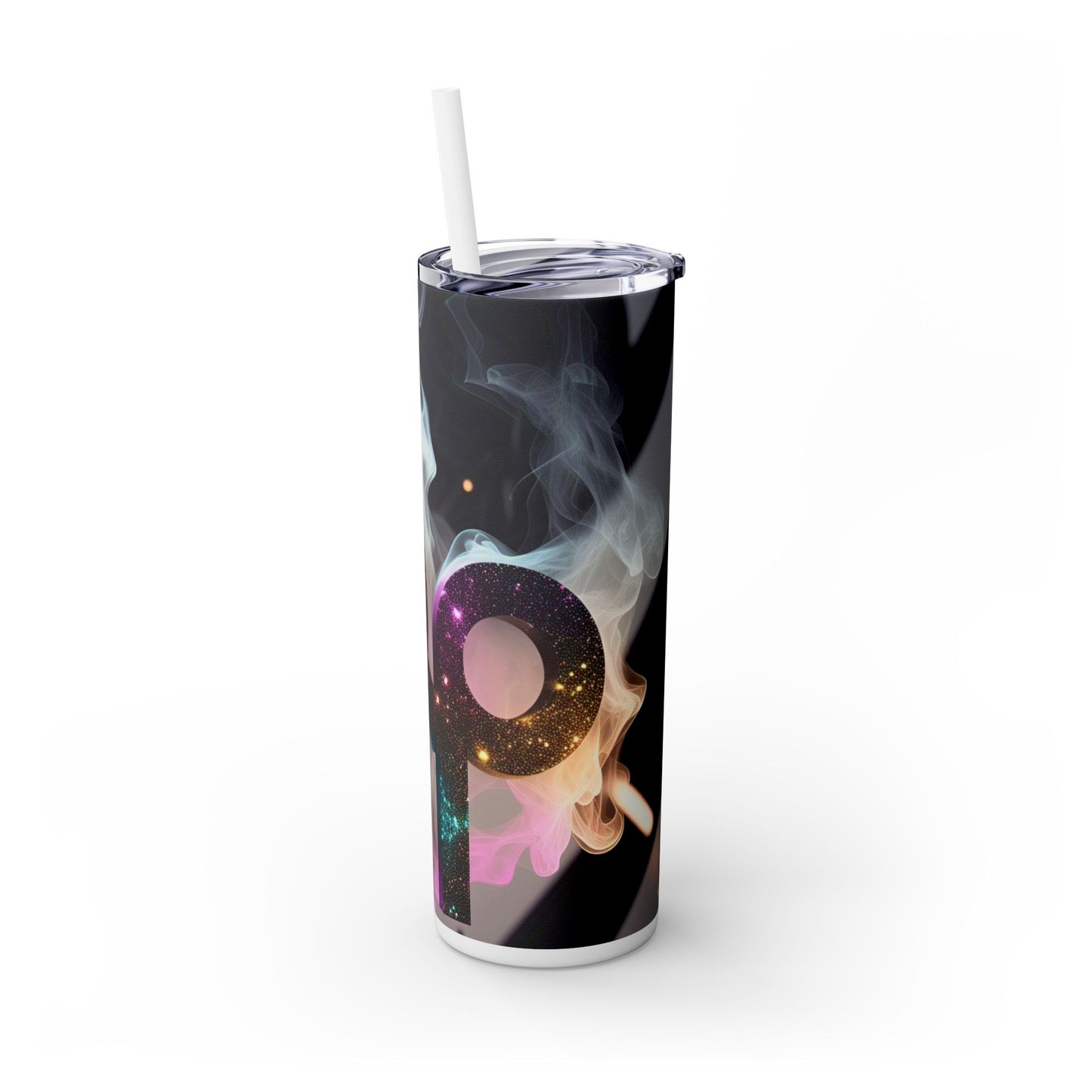 Skinny Tumbler with Straw, 20oz